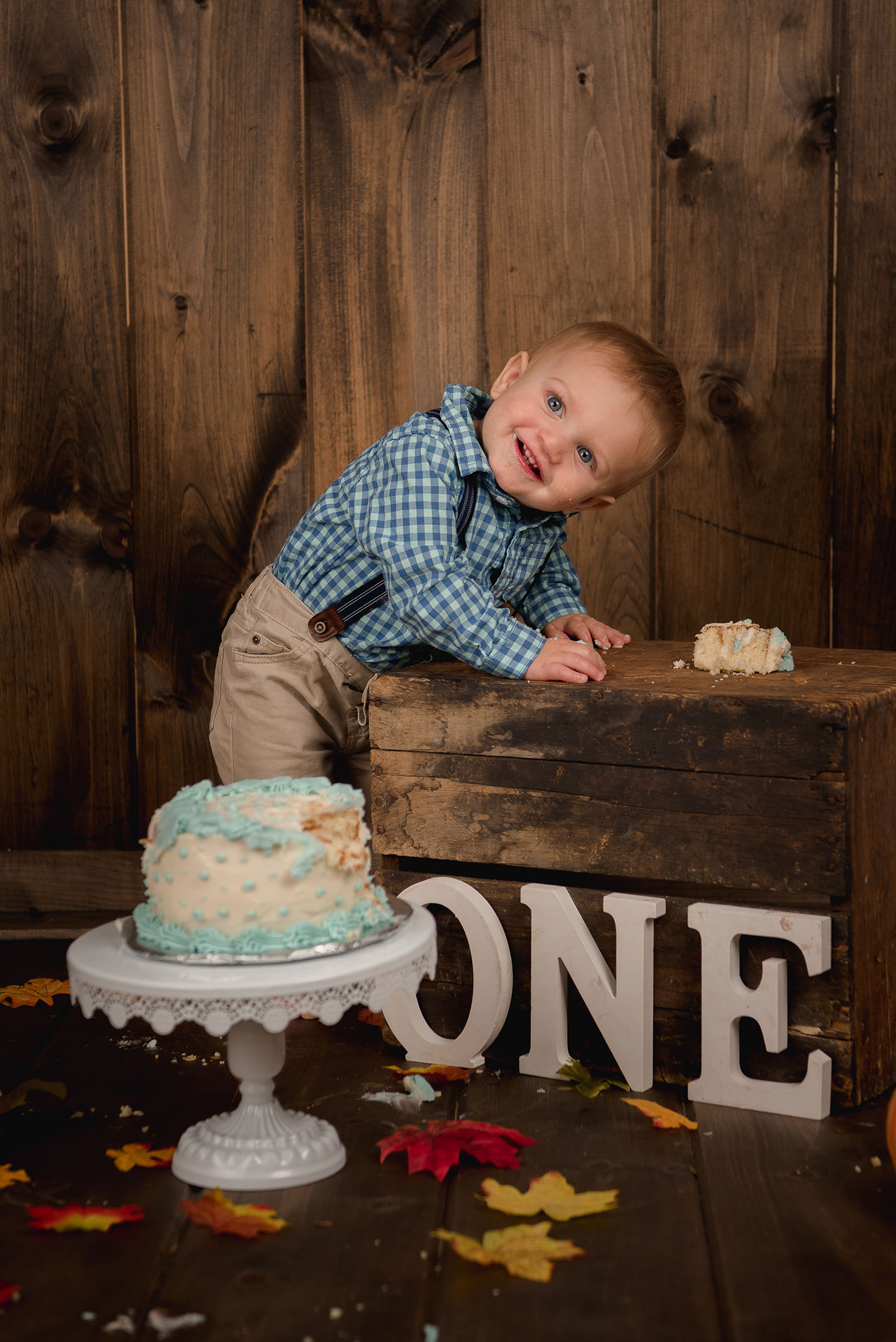 Tobias 1031 - Cake Smash - 1st Birthday
