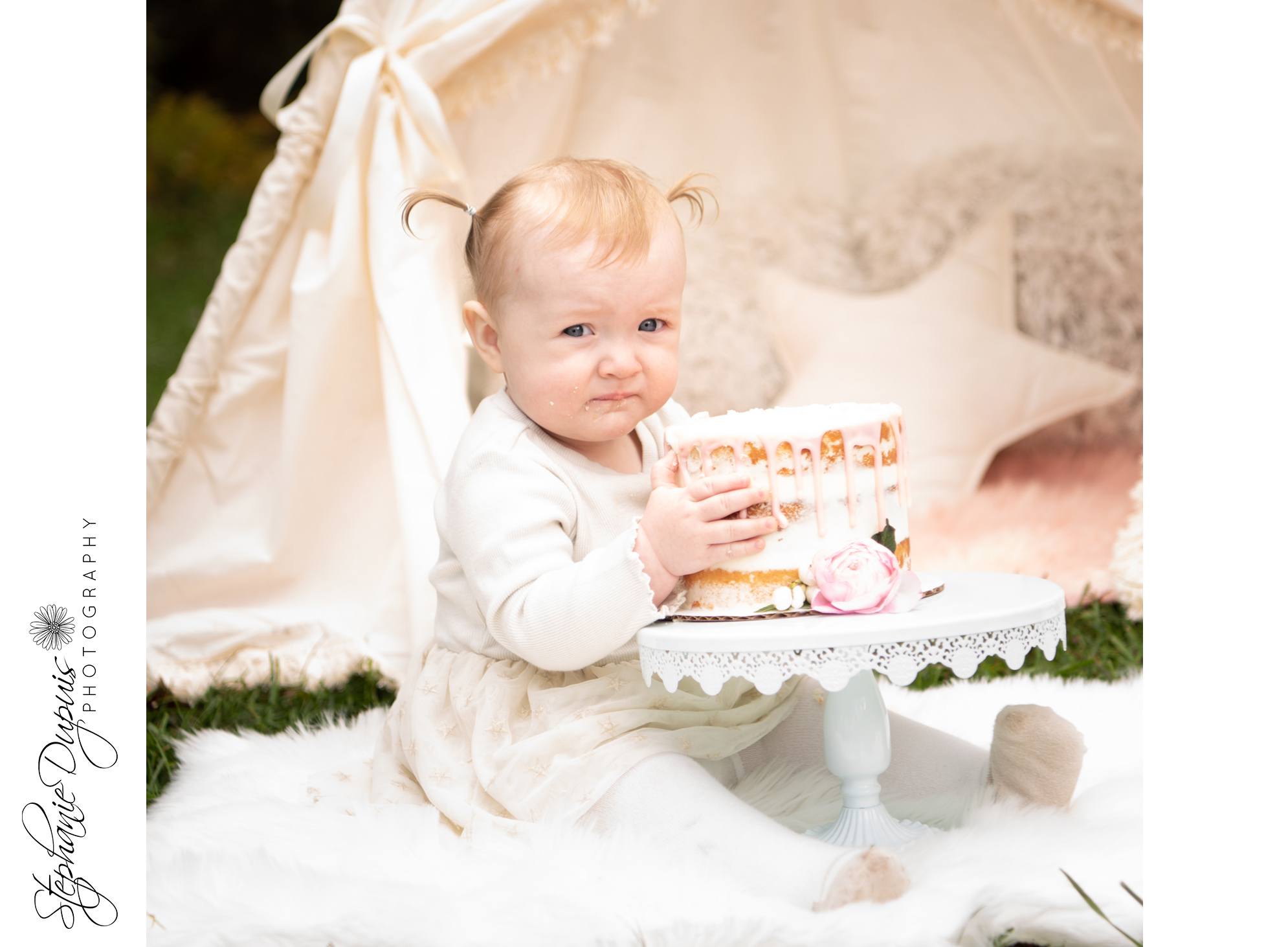 bromley cake smash 6 - Portfolio: Laura Mae Cake Smash