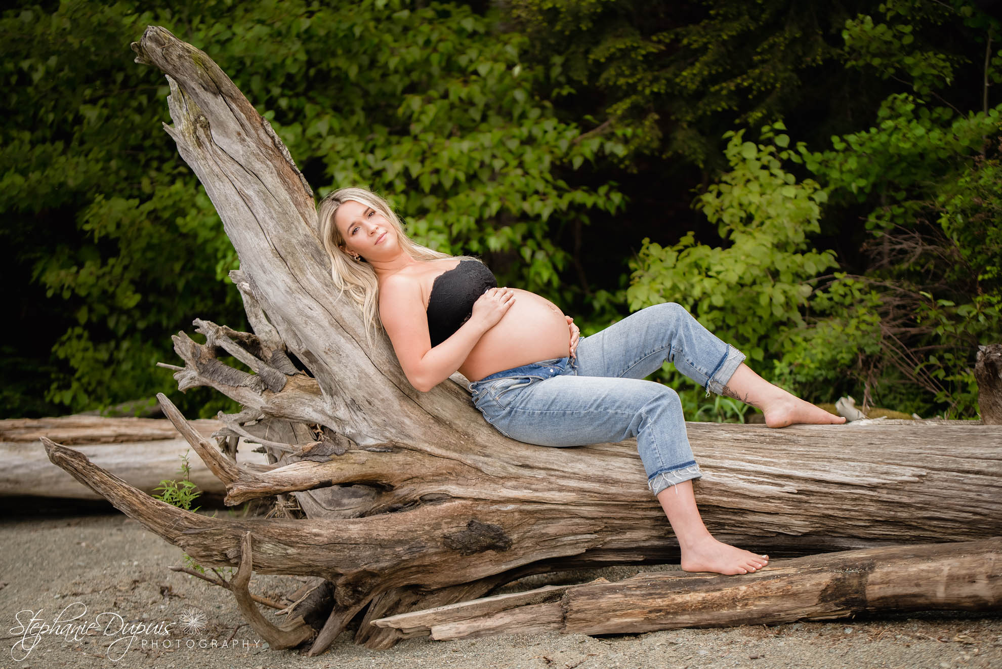 Amber Calhoun 2 - Portfolio: Amber Maternity Boudoir Session